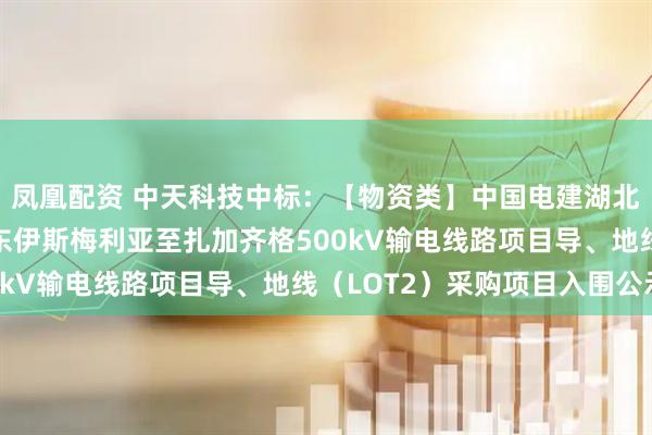 凤凰配资 中天科技中标:【物资类】中国电建湖北工程公司埃及EETC东伊斯梅利亚至扎加齐格500kV输电线路项目导、地线(LOT2)采购项目入围公示